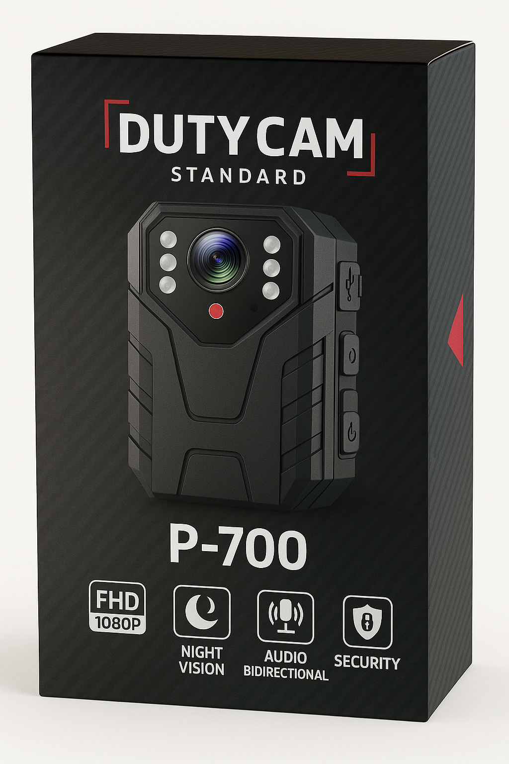 DutyCam P-700 Standard 1080p con IR Nocturna y 8 h de batería